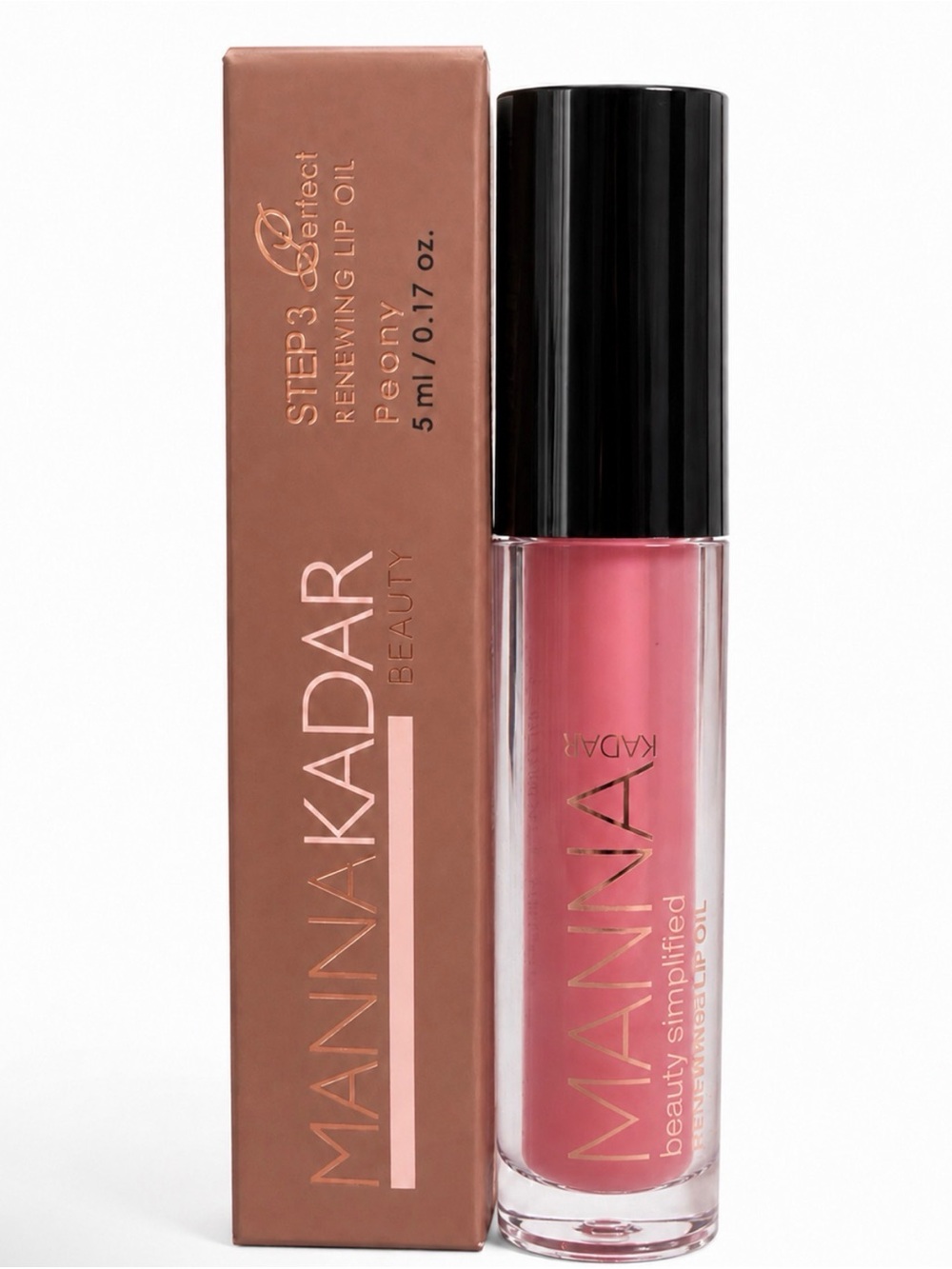 Manna Kadar Beauty Renewing Lip Oil-Peony